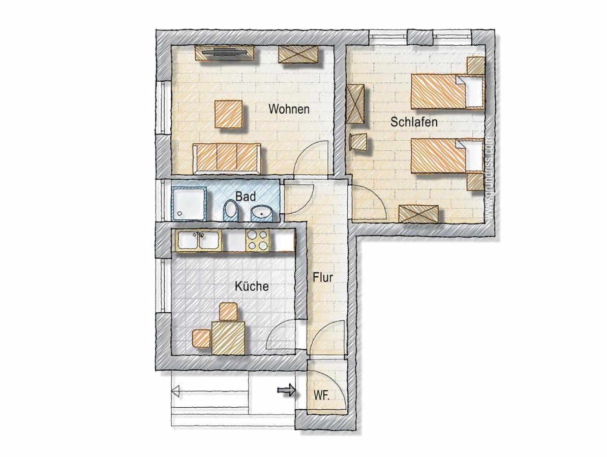 Ferienwohnung Kastanienblick Uelzen Dış mekan fotoğraf